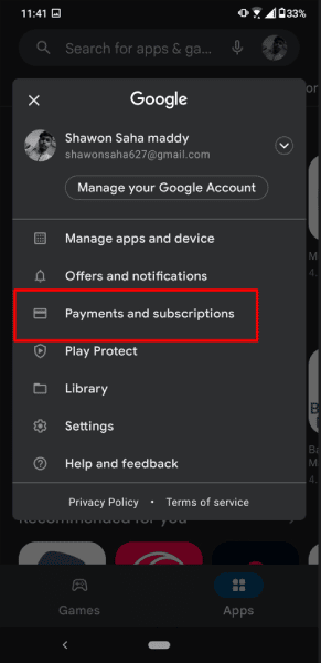 Cancel the TextNow subscription 3