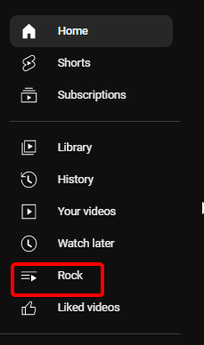 Create a playlist on YouTube with someone else videos on a PC