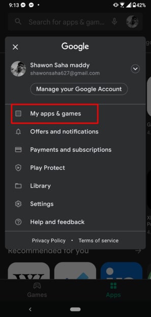 How to Delete DraftKings Account Step by Step 3 Delete DraftKings Account from the Android 2
