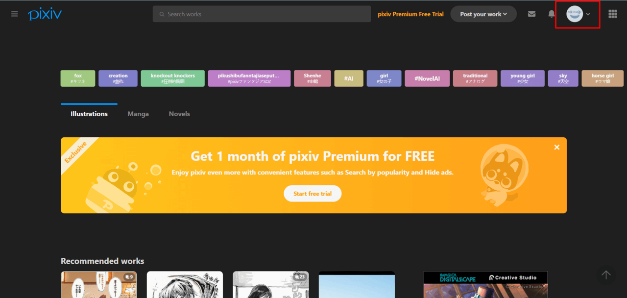 How to Cancel or Delete Pixiv Account 7 Delete Pixiv Account Via the Website 1