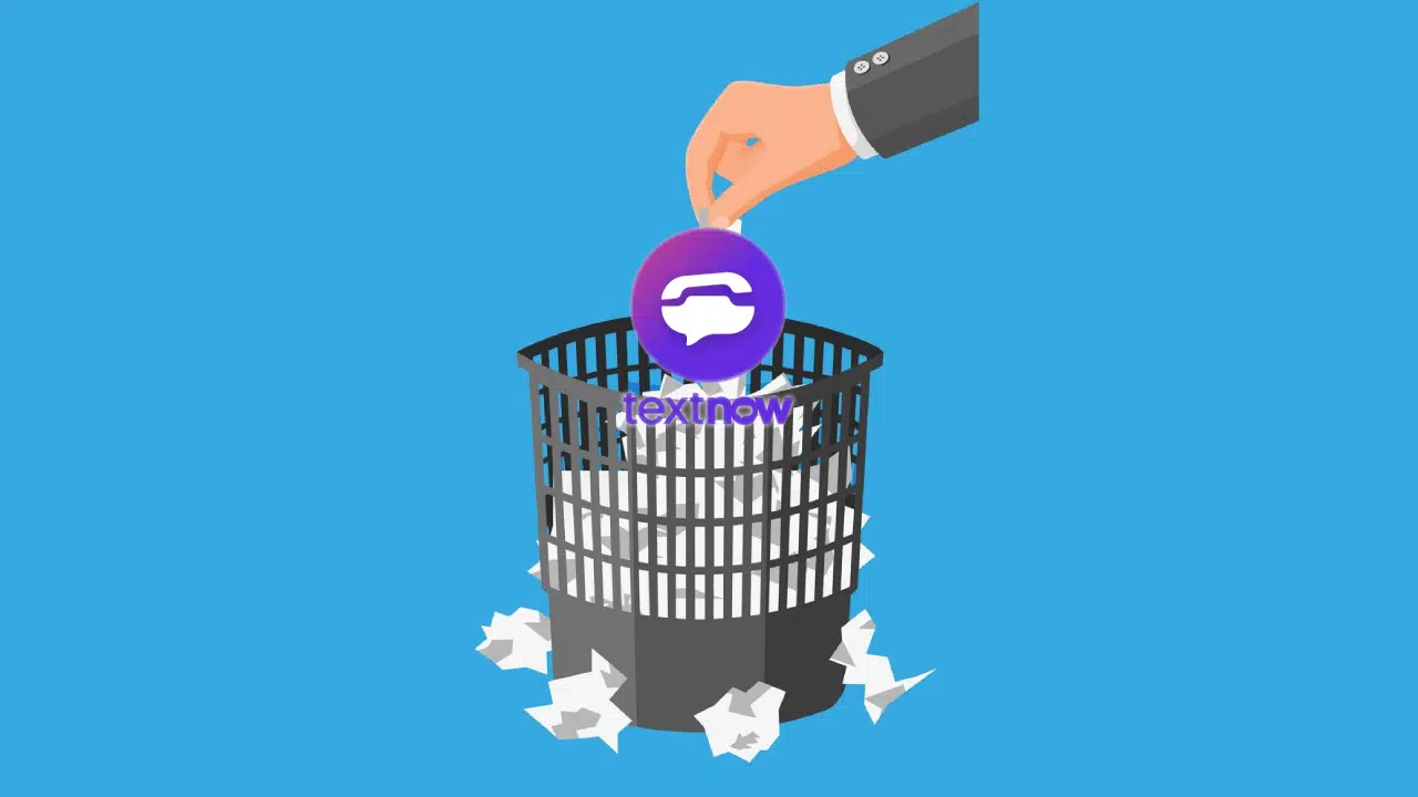 Delete Textnow Account