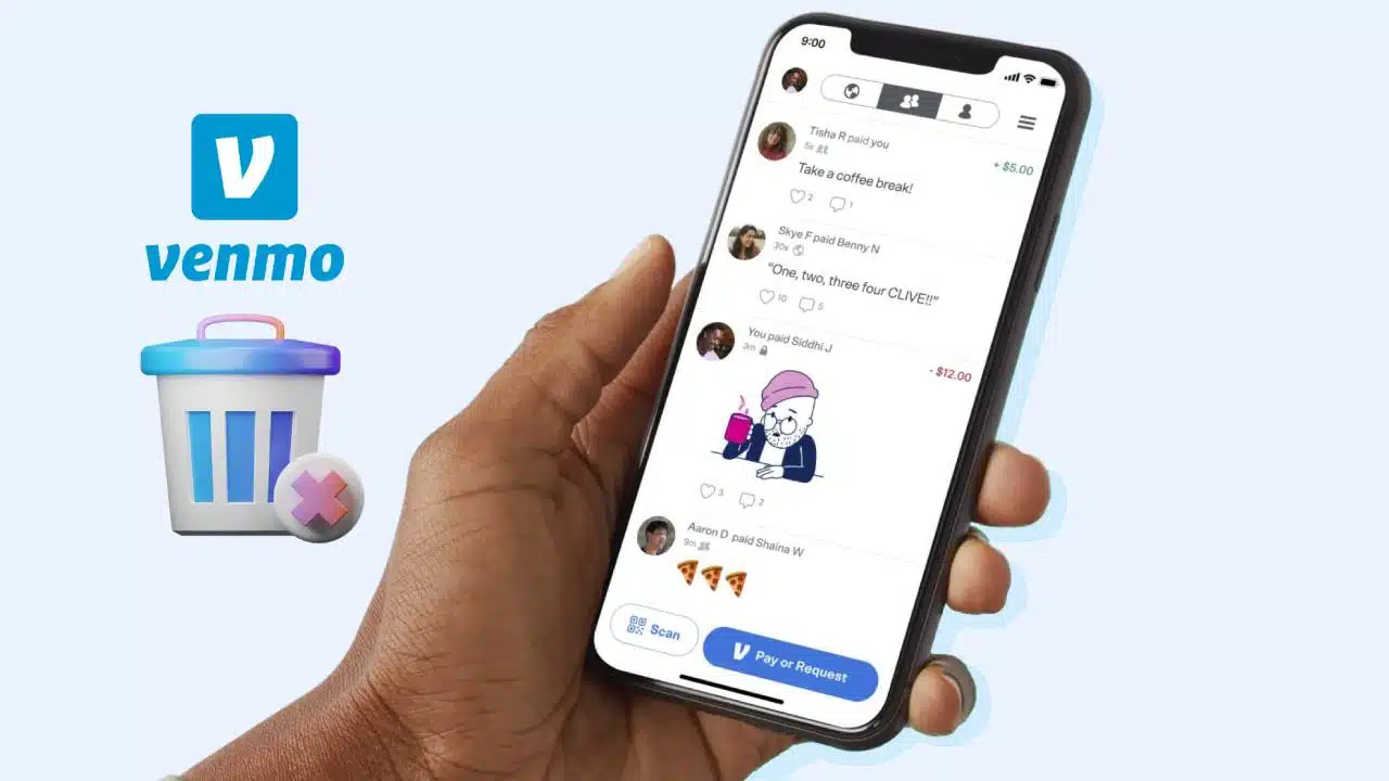 Delete Venmo Account