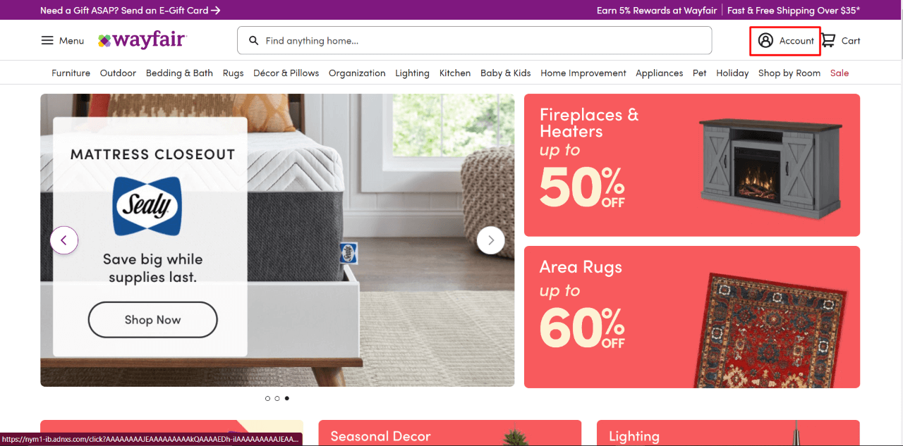 How to Delete Wayfair Account? | Latest Guide 1 How to Delete Wayfair Account via the Website