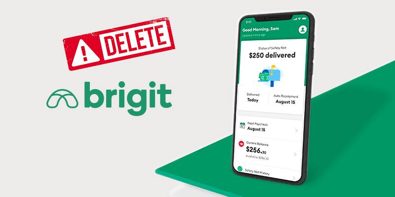 Delete hellobrigit account