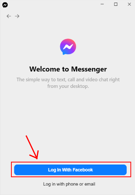 How to Download and Install Facebook Messenger For PC Windows 4 Facebook Messenger desktop login with facebook