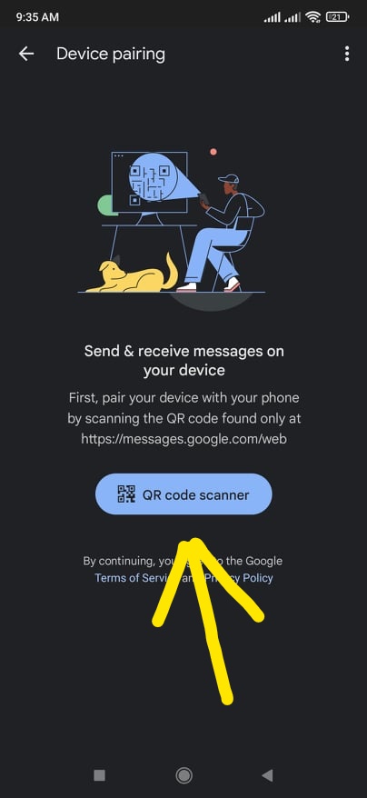 How to use Google Messages for Web on PC 4 Get Started Using Google Messages on Your PC 3