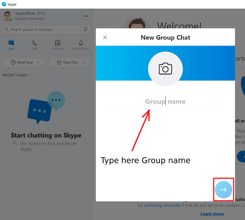 How to Download and Install Skype for PC Windows and macOS 11 Group name type