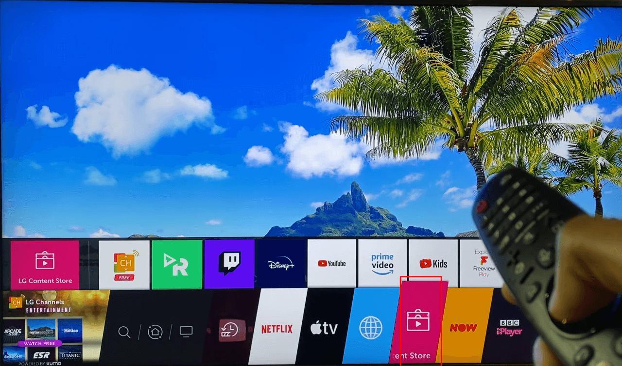 How do you activate YouTube on LG smart TV