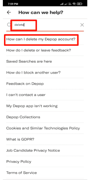 How to Delete Depop Account by Absolute Way 12 How do You Delete Depop Account via the Mobile Application