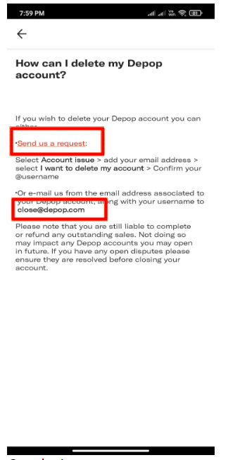 How to Delete Depop Account by Absolute Way 13 How do You Delete Depop Account via the Mobile Application