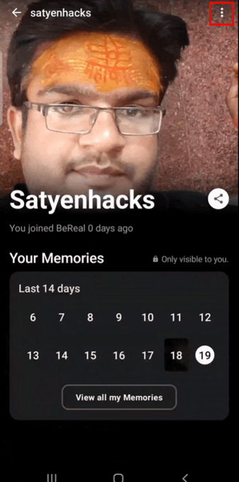 How to Permanently Delete BeReal Account 2 How to Delete BeReal Account via the app