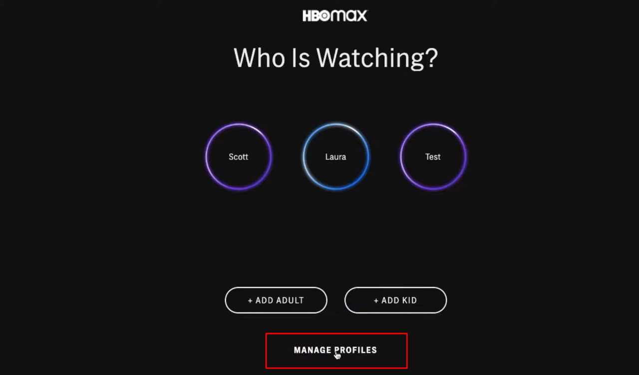 How to Delete HBO Max Account? - Absolute Guide 3 How to Delete HBO Max Profile