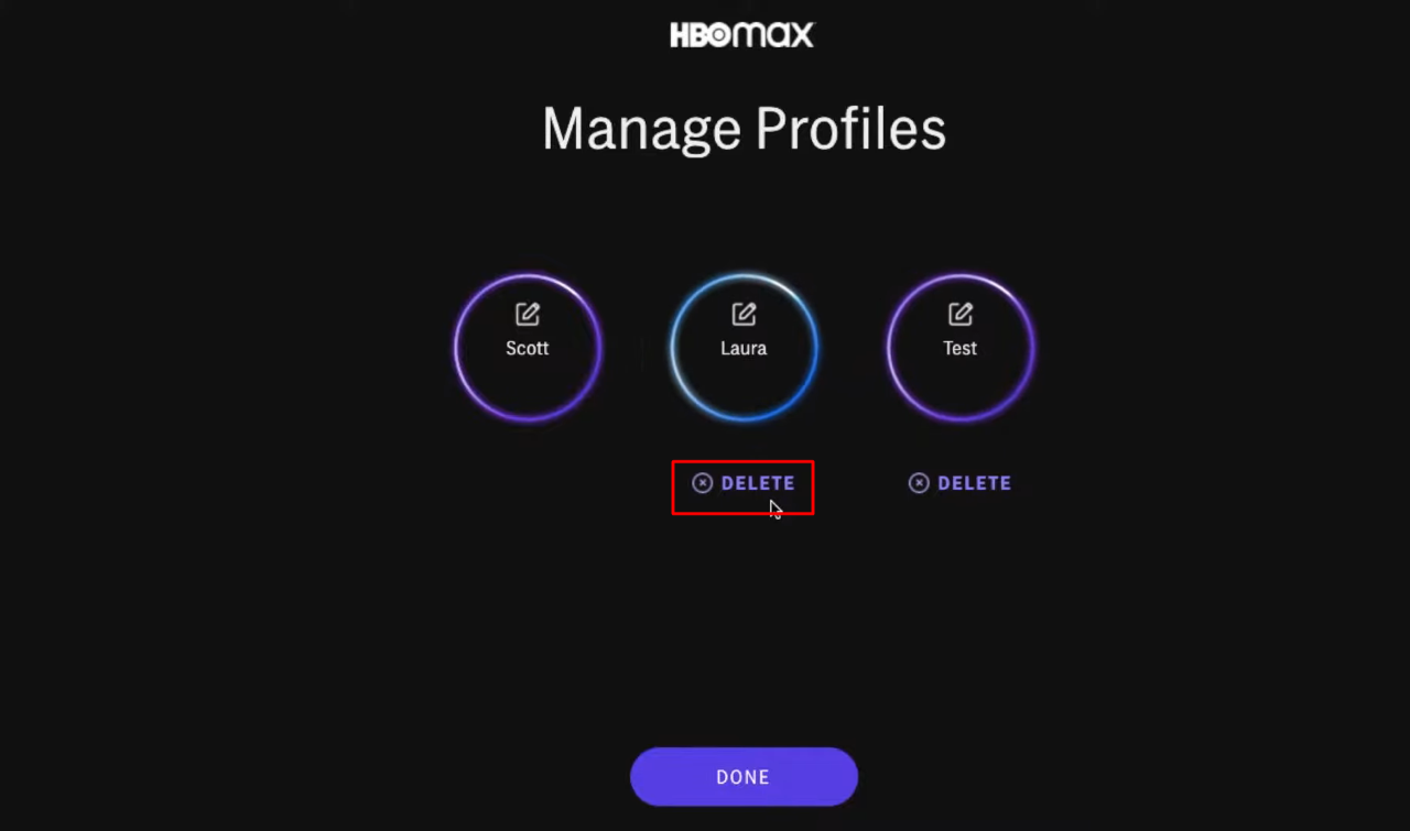 How to Delete HBO Max Account? - Absolute Guide 4 How to Delete HBO Max Profile