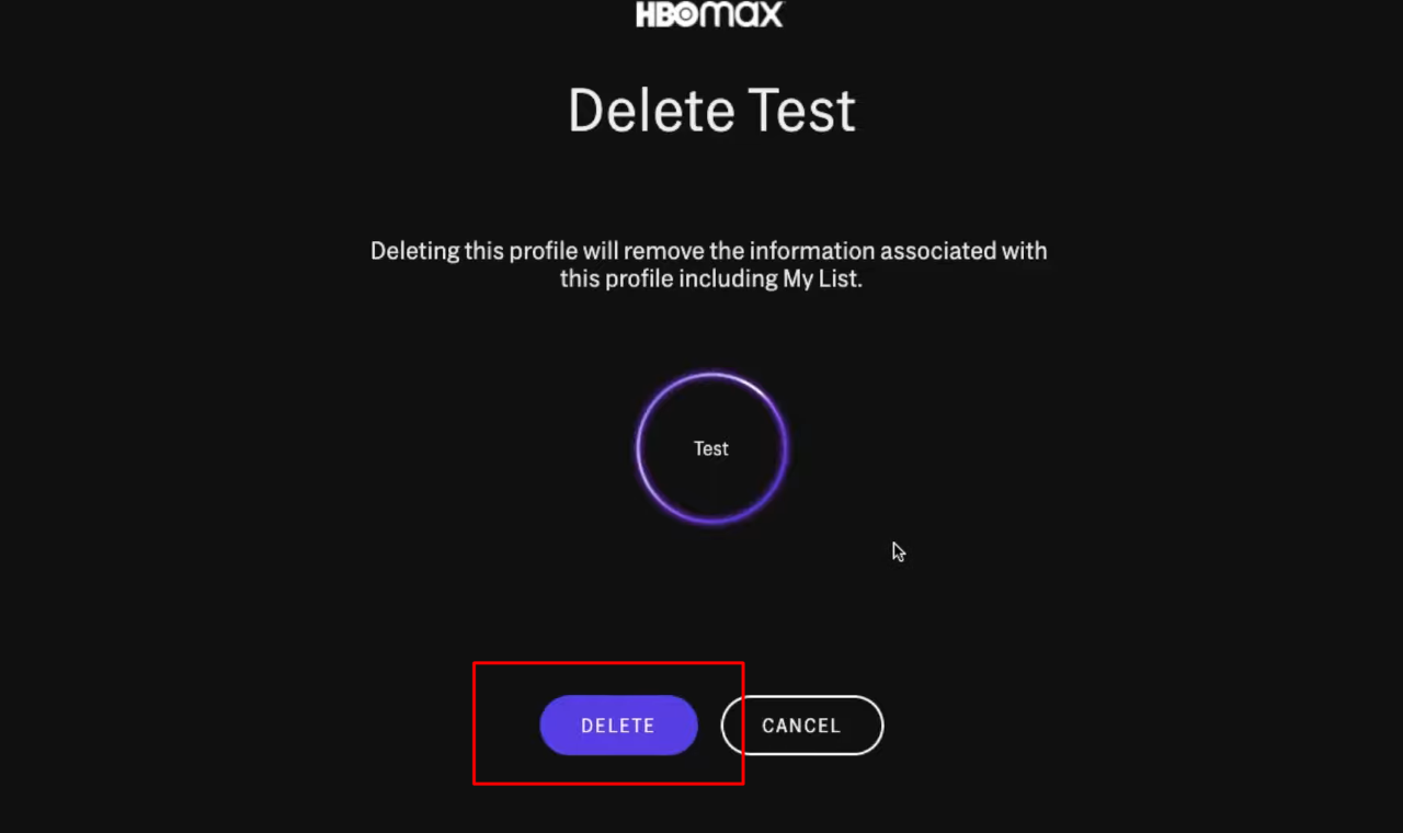 How to Delete HBO Max Account? - Absolute Guide 5 How to Delete HBO Max Profile