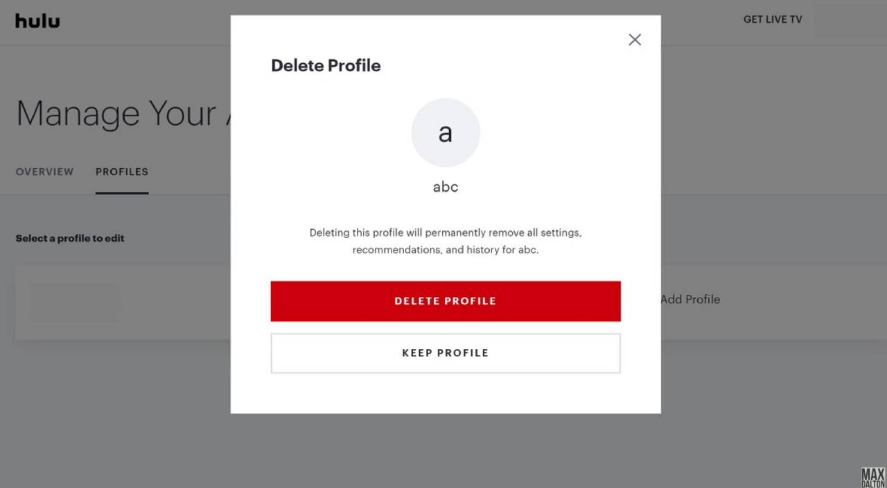 How to Delete Hulu Account Best Guide 6 How to Delete Hulu Profile