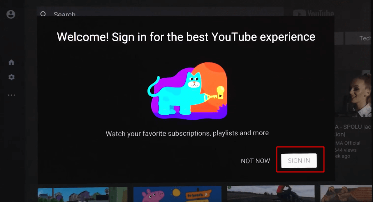 How to activate YouTube on Apple TV