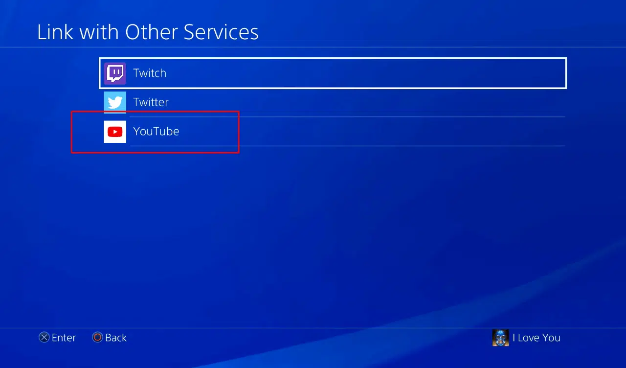 How to activate youtube on PS3,4&5