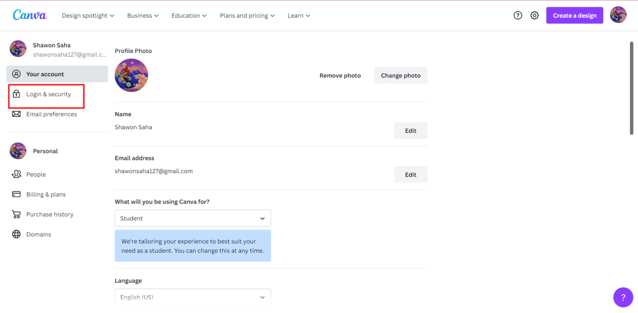 How to Delete Canva Account Successfully 3 How to delete Canva account via the website