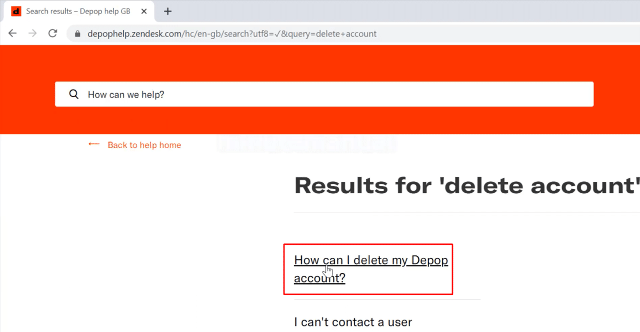 How to Delete Depop Account by Absolute Way 4 How to Delete Depop Account via the Website