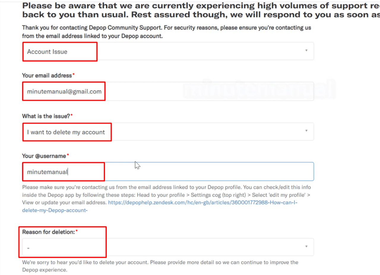 How to Delete Depop Account by Absolute Way 6 How to Delete Depop Account via the Website