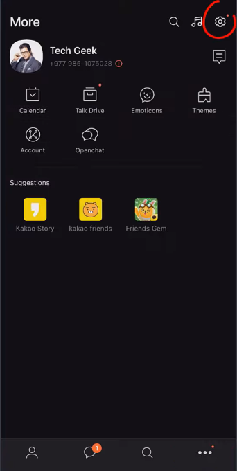 How to Completely Delete Kakao Account 11 How to delete Kakao Account via the Mobile Application