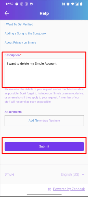 How To Completely Delete Smule Account 7 How to delete Smule account via the Mobile Application