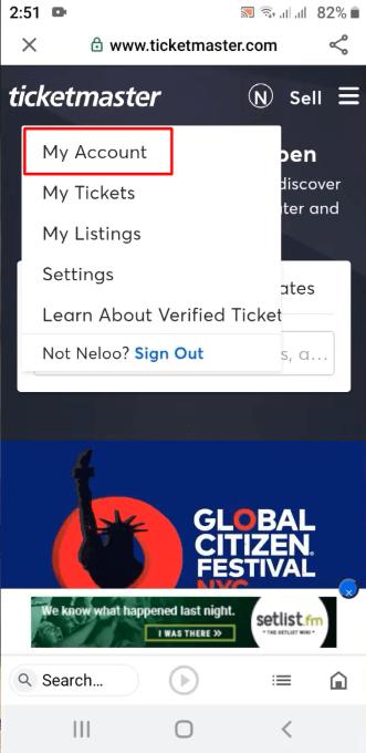 Efficient Way to Delete Ticketmaster Account 2 How to delete Ticketmaster account via the website