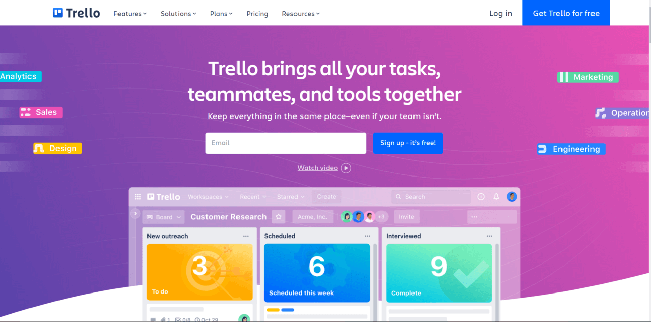 How to delete board in Trello via website 1