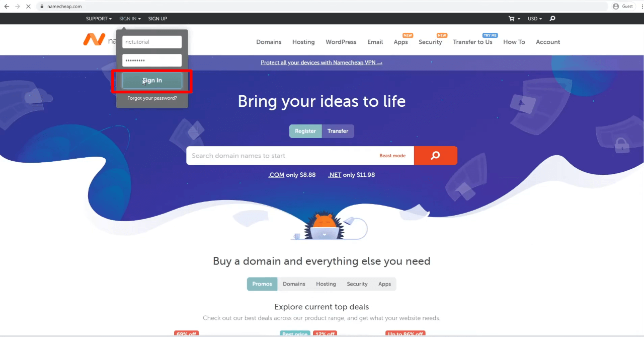 How to Delete NameCheap account Completely 12 How to off auto-renewal for domains