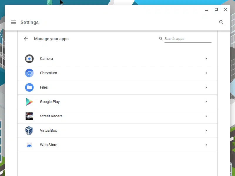 How to uninstall apps on Chromebook from the apps manager