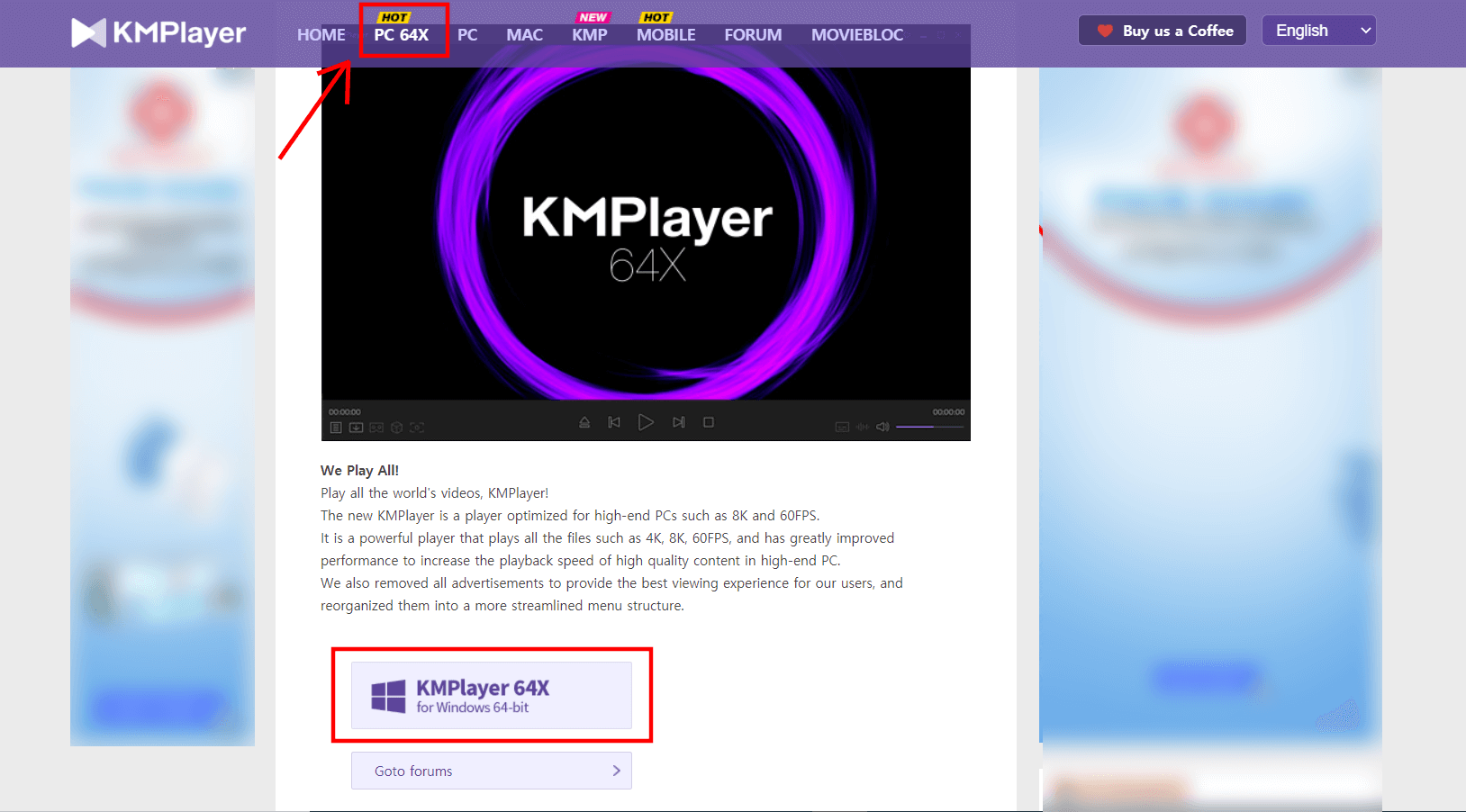How to Download KMPlayer For PC on Windows 11/10/8/7 1 KMPlayer Download for 64bit
