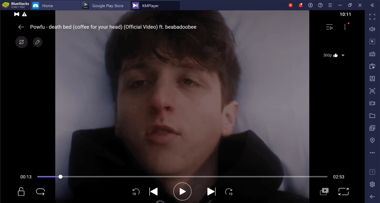 How to Download KMPlayer For PC on Windows 11/10/8/7 4 KMPlayer use on BlueStacks emulator