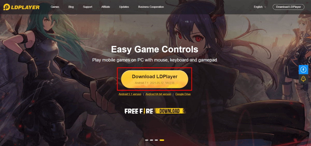 How to Download Discord For PC Windows and macOS 4 LDPlayer Download page