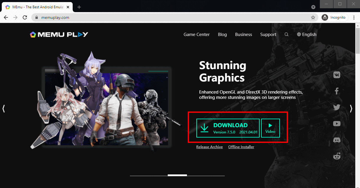 PicsArt For PC – Download For Windows 11/10/8/7 and macOS 6 MEmu download page