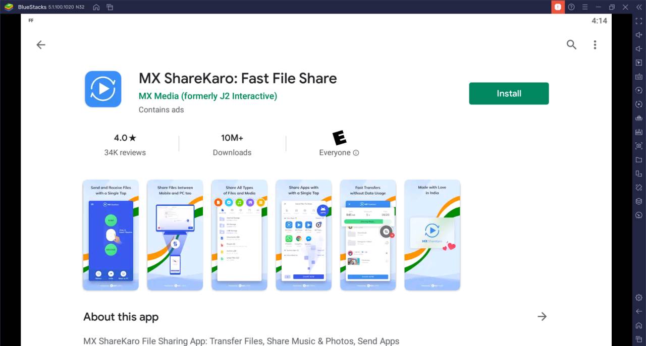 Mx Sharekaro For PC: Windows 11/10/8/7 and macOS 1 MX ShareKaro on Windows & Mac PC