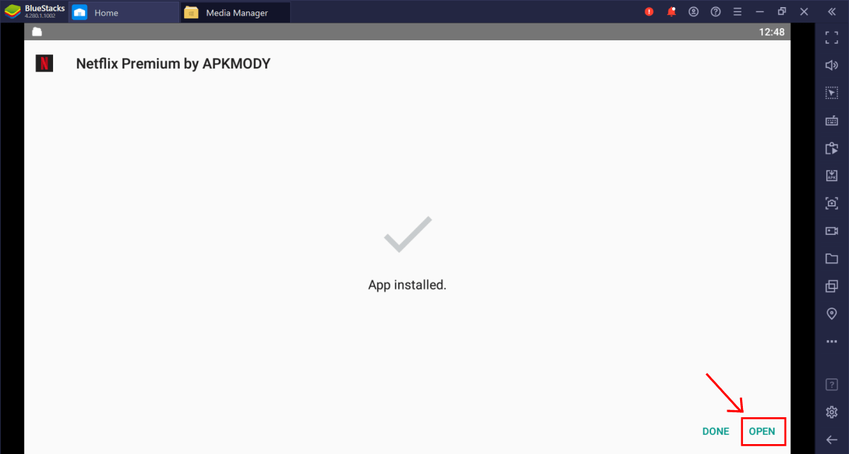Netflix App For PC – Download on Windows 11/10/8/7 PC and macOS 7 Netflix open after the install on Bluestacks