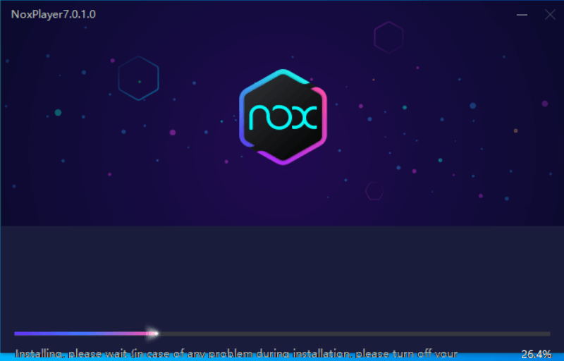 How to Download NoxPlayer For PC on Windows 11/10/8/7 and macOS 4 NoxPlayer installation progress start