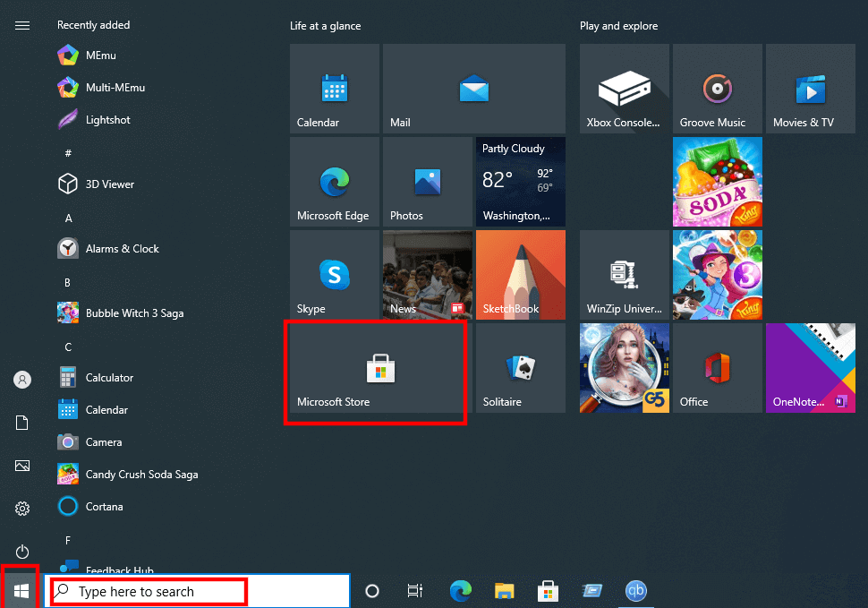 PicsArt For PC – Download For Windows 11/10/8/7 and macOS 1 Open Microsoft Store in windows 10