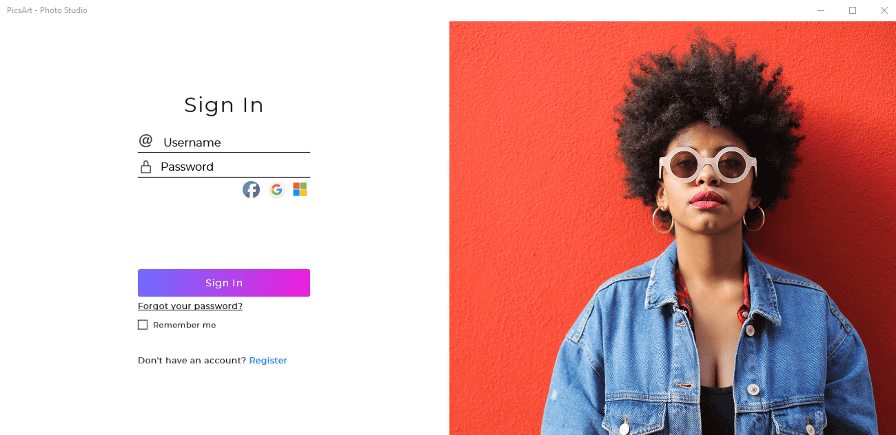 PicsArt For PC – Download For Windows 11/10/8/7 and macOS 3 PicsArt sign in page