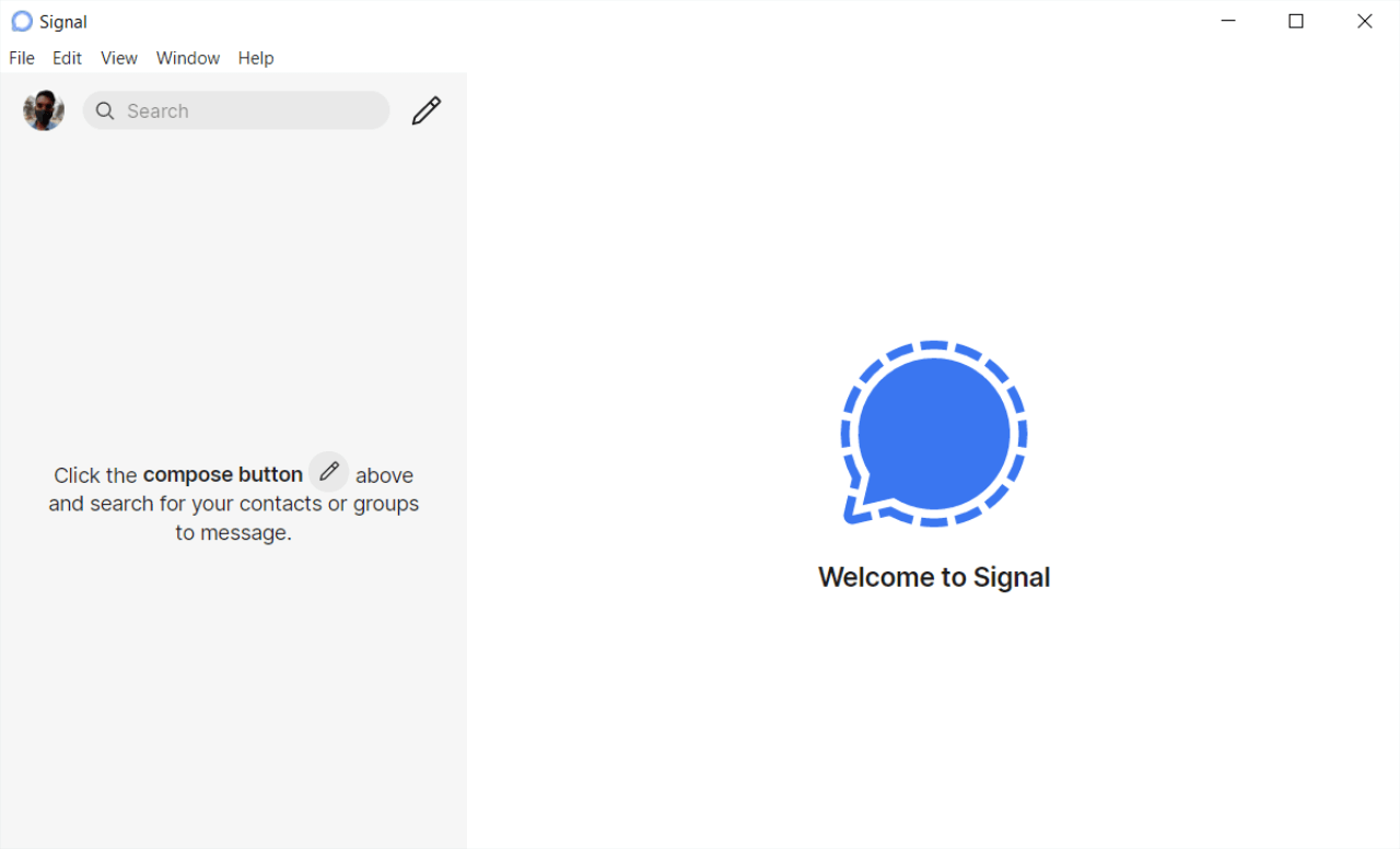Signal For PC: How to use and Download for Windows and macOS 3 Signal open on your Desktop PC