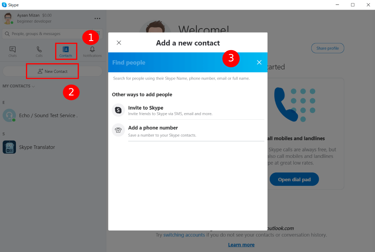 How to Download and Install Skype for PC Windows and macOS 8 Skype Adding Contacts