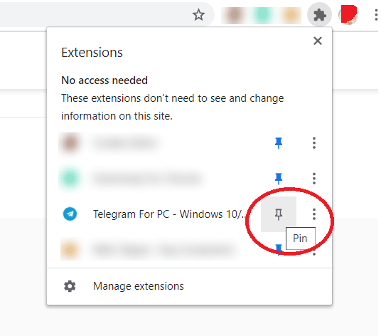 Telegram For PC – Telegram Desktop For Windows and macOS 7 Telegram Chrome Browser Pin extension