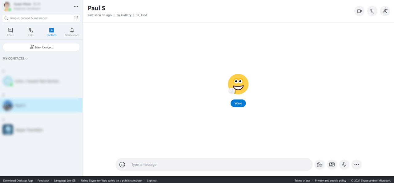 How to use Skype Web on Windows 11/10/7 and macOS 2 Use Skype on Web