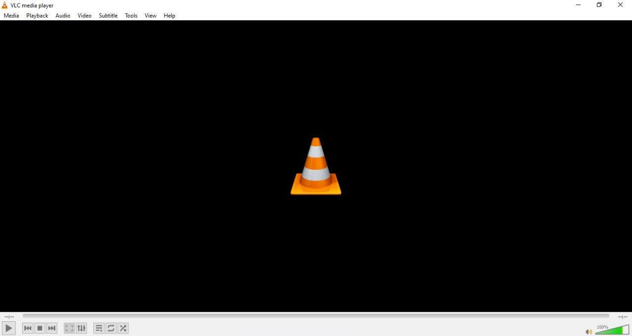 VLC media player use on desktop pc