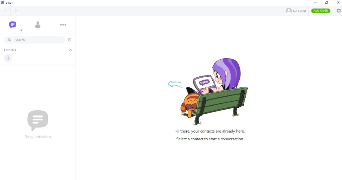 Viber installed successfully on PC