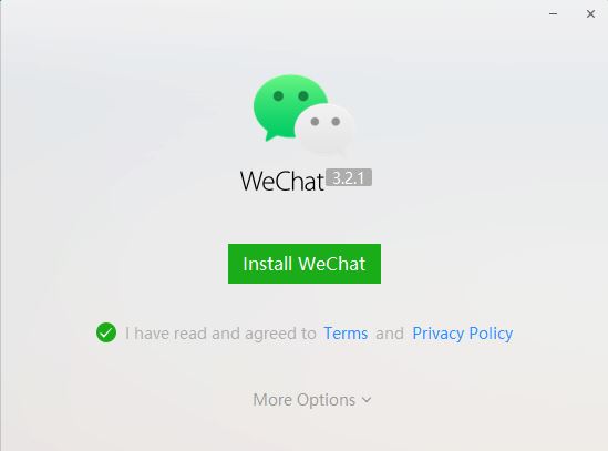 WeChat For PC – Download For Windows 11/10/7 PC and macOS 3 WeChat install button on windows