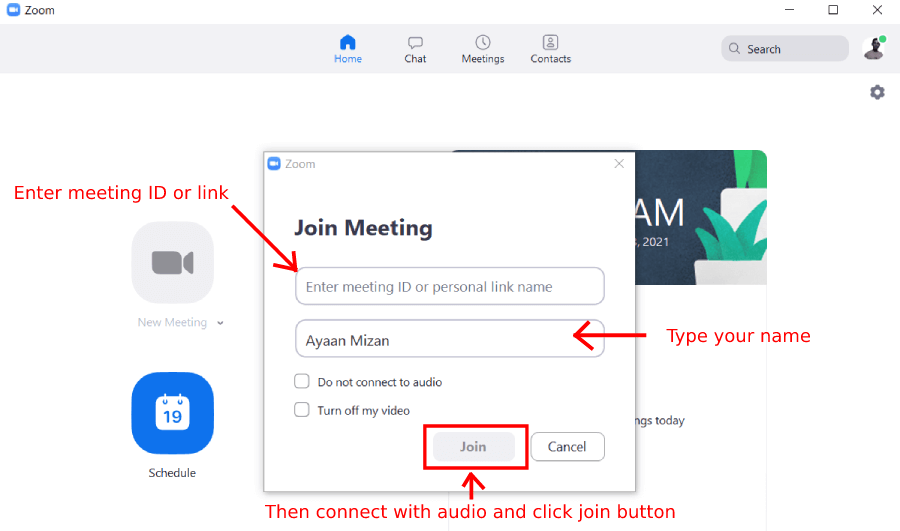 How to Download Zoom App For PC on Windows and macOS 5 Zoom join meeting