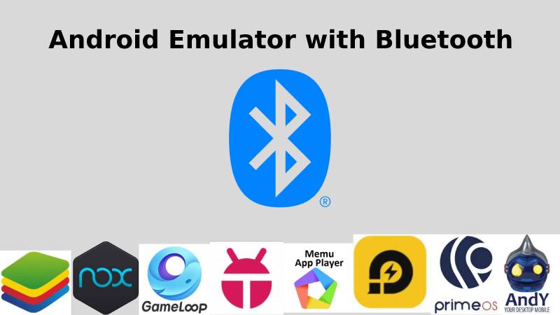 android emulator with bluetooth