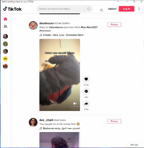 download and install TikTok on Windows 10