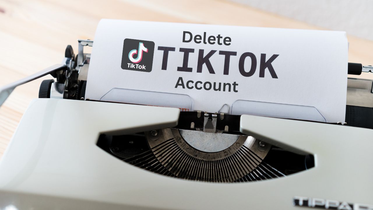 how to delete TikTok account